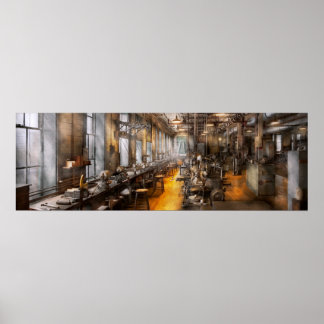 Póster Mecánico - Antiguo taller de Santa