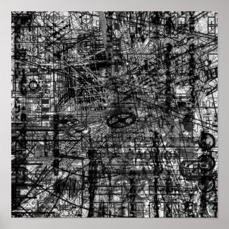 Póster Mech Refined Variation 1