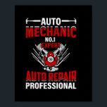 Póster Mechanic Auto Mechanic No 1 Expert<br><div class="desc">Mechanic Auto Mechanic No 1 Expert</div>