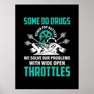 Póster Mechanic We Solve Our Problems