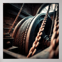 Mechanical Power: Winding Drum and Drive Cable