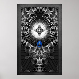 Póster MechTron One Abstract Art