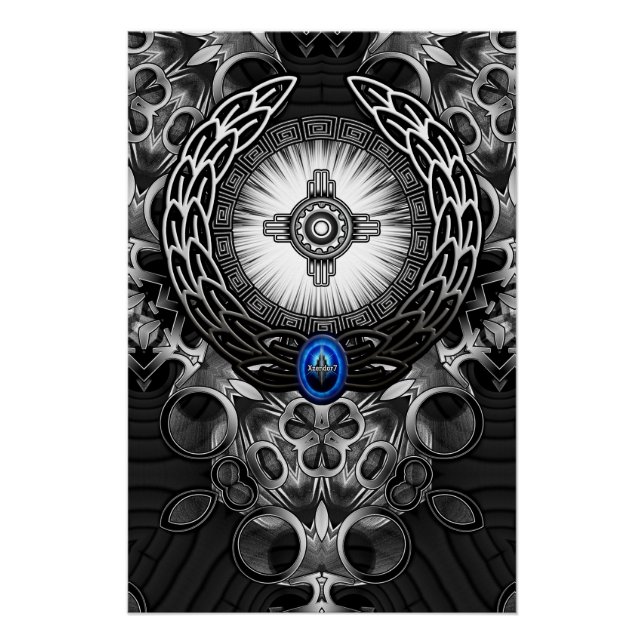 Póster MechTron Un Resumen de Arte (Anverso)