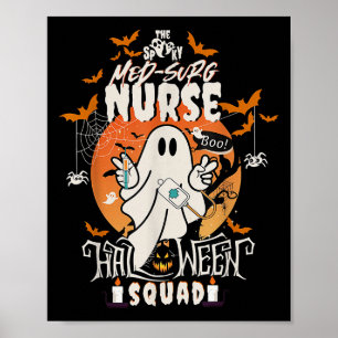 Póster Med fantasma de la enfermera quirúrgica médica fan