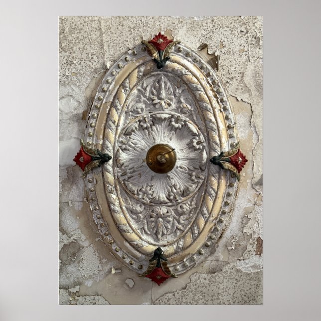 Póster Medallón de techo (Frente)