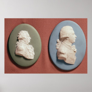 Póster medallones de George IV