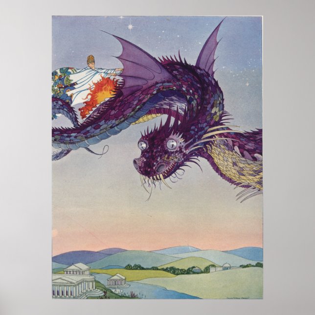 Póster Medea y las serpientes (Frente)