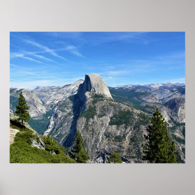 Póster Media Cúpula de Glacier Point, Yosemite, CA (Frente)