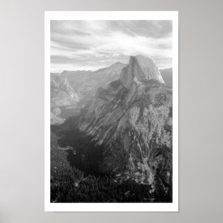 Póster Media Cúpula, Parque Nacional Yosemite