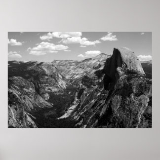Póster Media Cúpula, Parque Nacional Yosemite