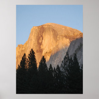 Póster Media Cúpula, Parque Nacional Yosemite