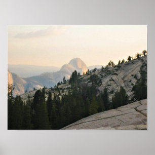Póster Media Domo desde Olmstead Point, Yosemite, CA