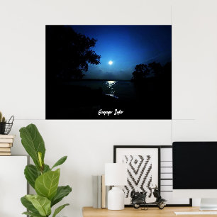 PÓSTER MEDIANOCHE EN EL LAGO