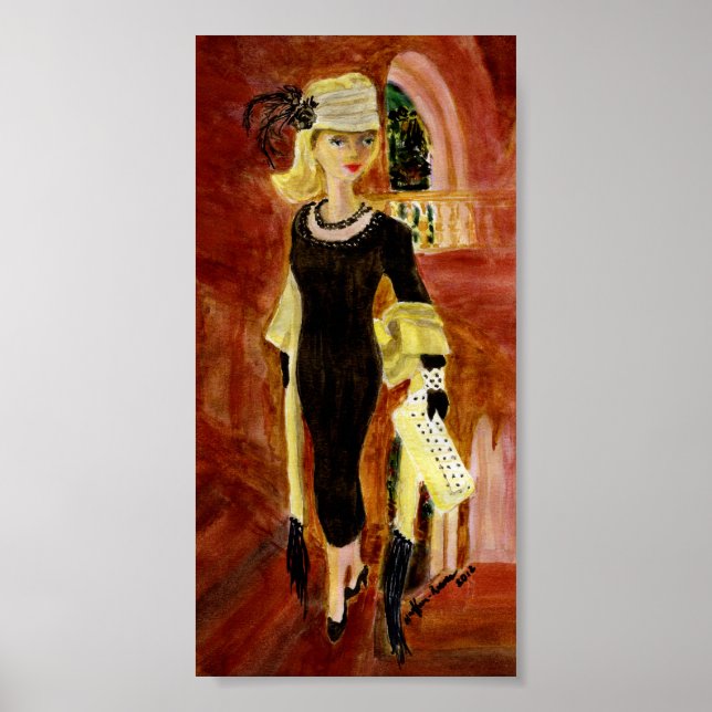 Póster Medianoche en la Alhambra (Frente)