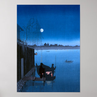 Póster Medianoche mística III (BLUE)