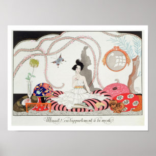 Póster ¡Medianoche! o The Fashionable Apartment, 1920 (po