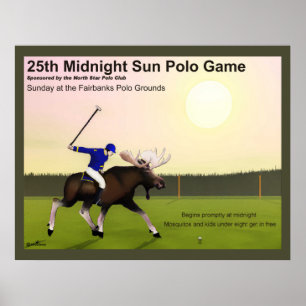 Póster Medianoche Sun Polo