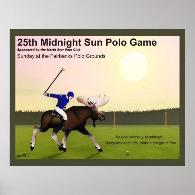 Póster Medianoche Sun Polo (Frente)