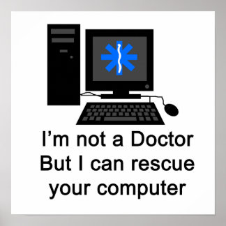 Póster Médica de equipo