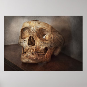 Póster Médica - Hoja de prueba para el examen