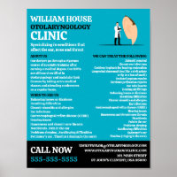Médica ocular, Otolaringólogo Otolaringología Clín