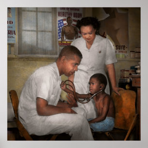 Póster Médica - Pediatra - Del corazón 1942