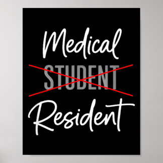 Póster Medical Student to Resident Celebration