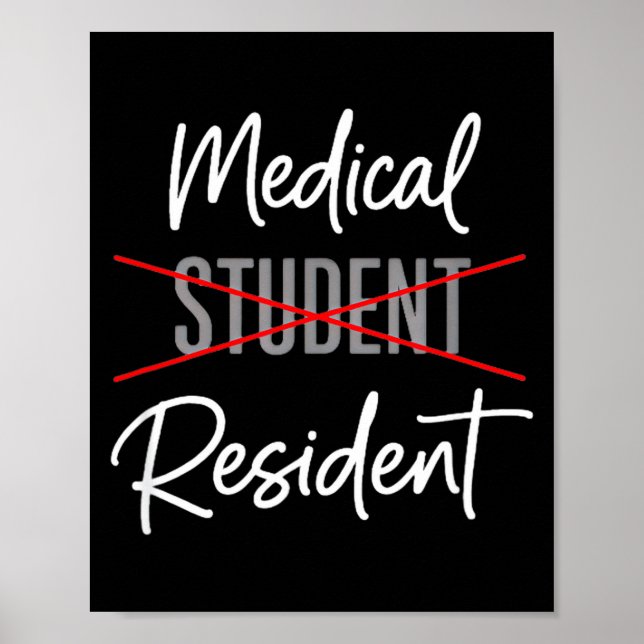Póster Medical Student to Resident Celebration (Frente)