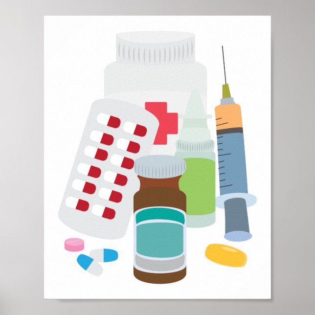 Póster Medicamentos (Frente)