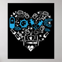 Medicina - Corazón De Equipo Médico