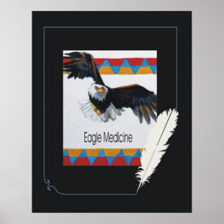 Póster Medicina del águila