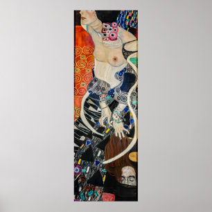 Póster Medicina — Gustav Klimt (AI Color Reconstruction)