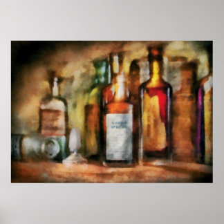 Póster Medicina - Jarabe de Ipecacuana
