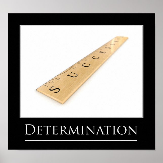 Póster Medición del éxito (Frente)