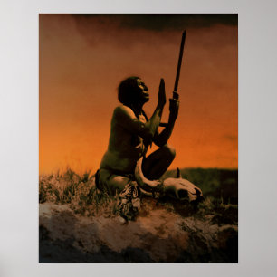 Póster Médico ~ después de Edward S. Curtis