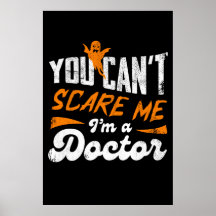 Médico gracioso 🩺 Cita Nada me asusta regalo Médi