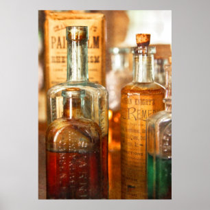 Póster Médico - remedios para la ronquera