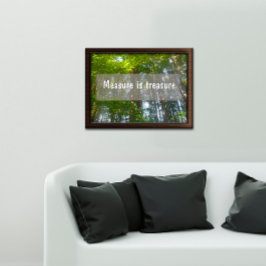 Póster Medida: poster Inspirador del tesoro