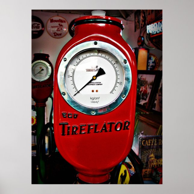 Póster Medidor de aire Eco Tireflator (Frente)