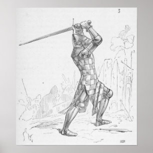 Póster Medieval Knight