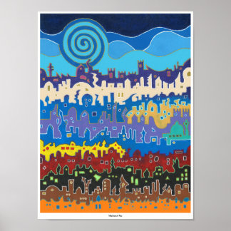 Póster Medina de Fez - Imprimir - Tamaño original