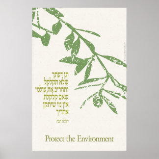 Póster medioambiental