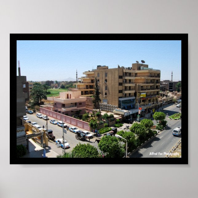Póster Mediodía en Luxor (Frente)