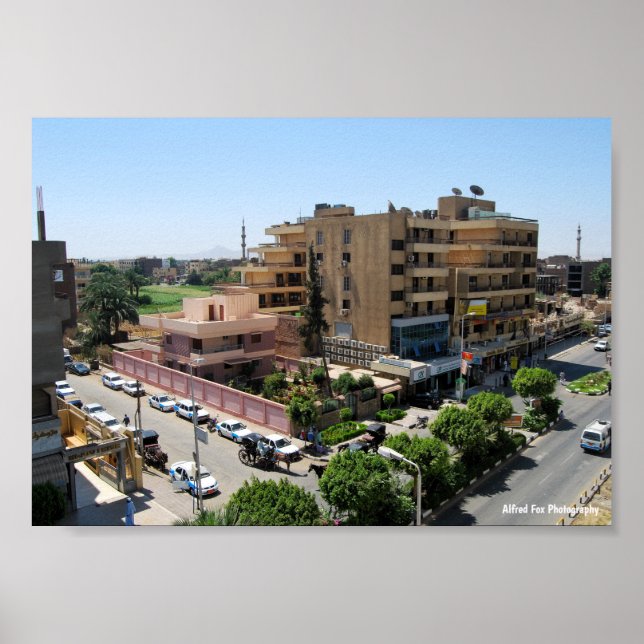 Póster Mediodía en Luxor (Frente)