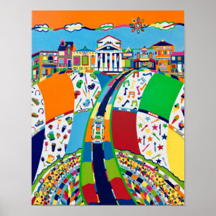 Póster Medios de comunicación, Pennsylvania 11 x 14 Poste