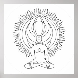 Póster Meditación.