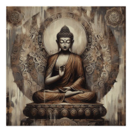 PÓSTER MEDITACIÓN BUDA, A P #2