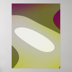 Póster Meditación verde 6001