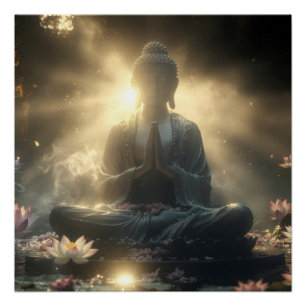 PÓSTER MEDITACIÓN - YOGA - CARPE DIEM