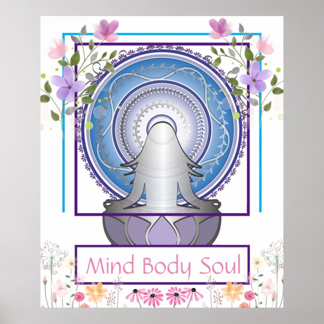 Póster Meditar (Frente)